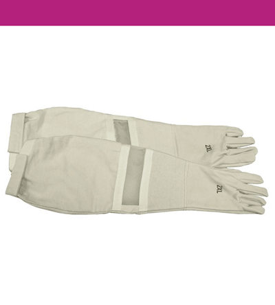 dadant heavy duty ventilated leather gloves